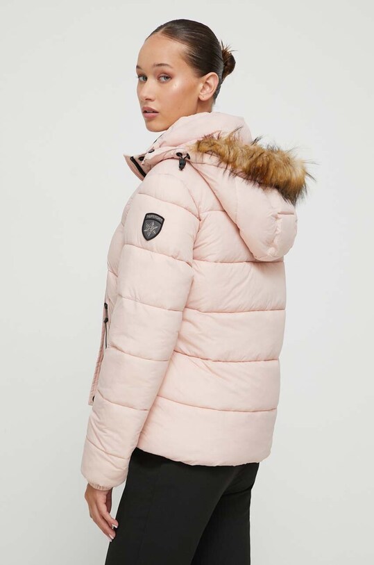 Odzież Superdry kurtka W5011569A.EZ8 różowy