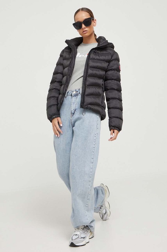 Яке Superdry W5011593A.02A черен AW23