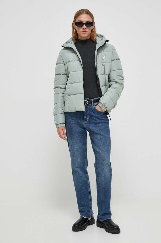 Superdry kurtka pozostałe zielony W5011630A.1KN