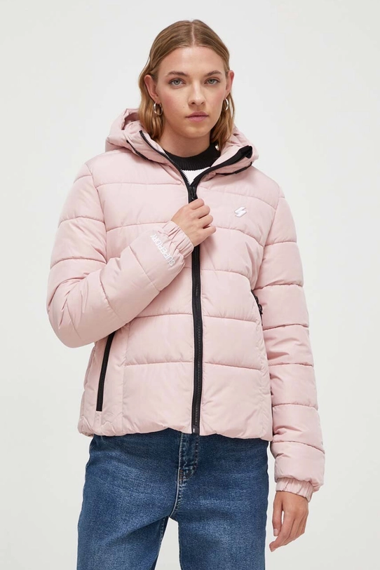 Superdry kurtka pozostałe różowy W5011630A.9EE