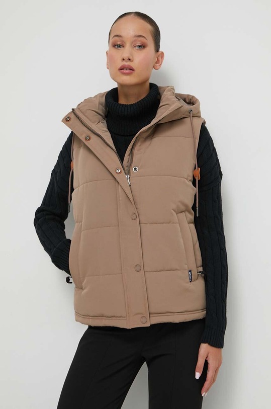 Superdry bezrękawnik pozostałe beżowy W5011552A.8KO