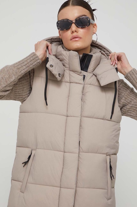 Superdry bezrękawnik W5011644A.9UM beżowy