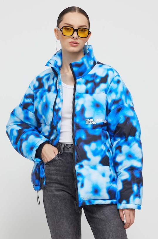 Karl Lagerfeld Jeans kurtka niebieski 236J1550