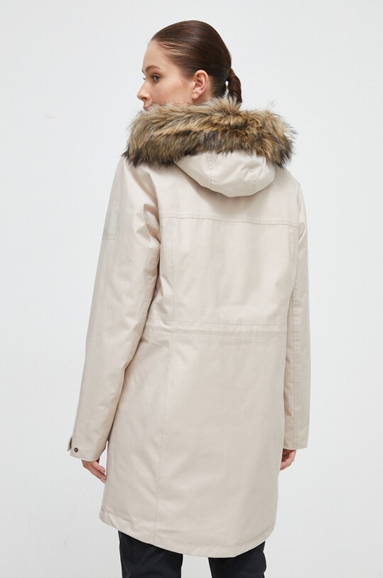 Odzież Jack Wolfskin parka 1115431 beżowy