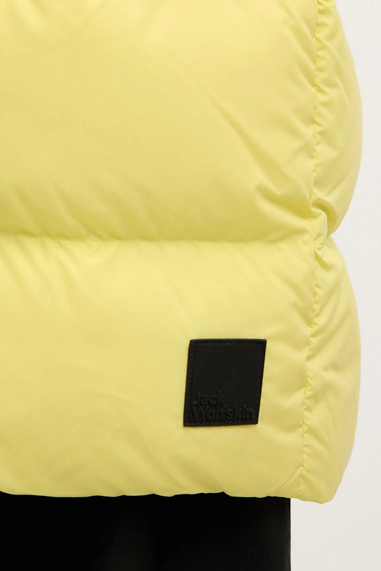 Jack Wolfskin kurtka puchowa Frozen Palace 1204133 żółty