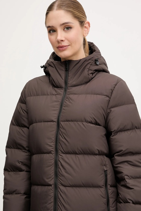 Jack Wolfskin kurtka puchowa Frozen Palace brązowy 1204133