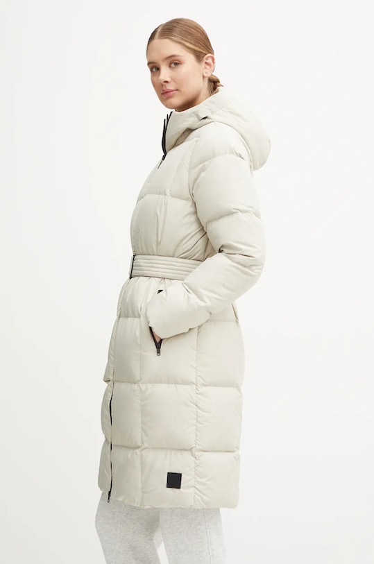 Jack Wolfskin kurtka puchowa beżowy 1206132