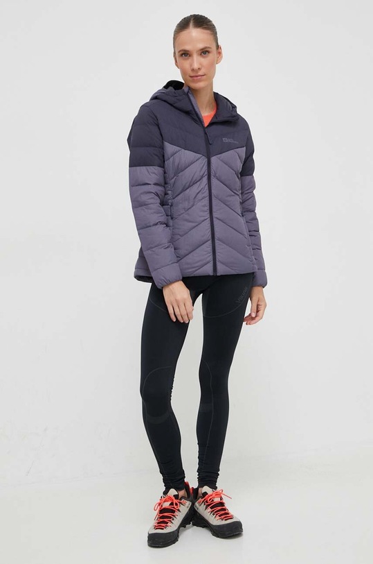 Sportska pernata jakna Jack Wolfskin Tundra 1206642 mornarsko plava AW23