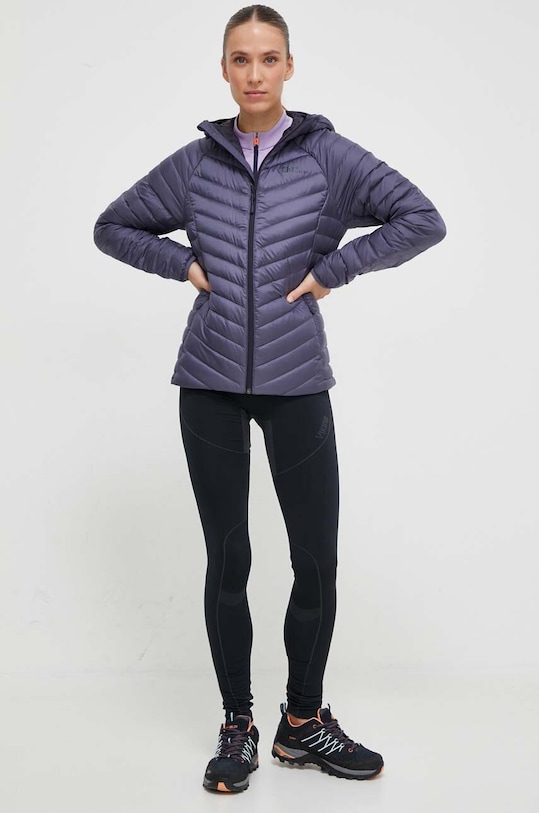 Пухено спортно яке Jack Wolfskin Passamani 1207101 тъмносин AW23