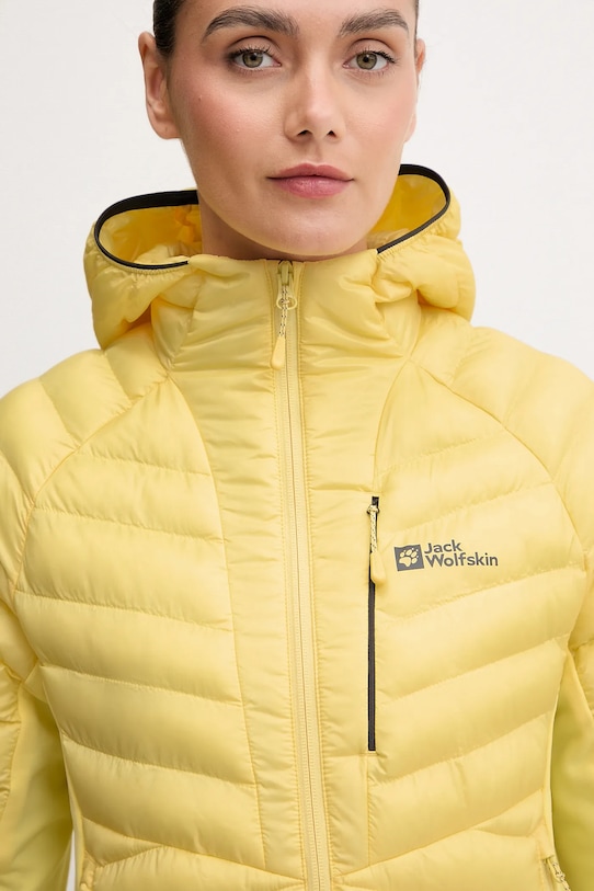 Jack Wolfskin geacă sport Routeburn Pro galben 1207192