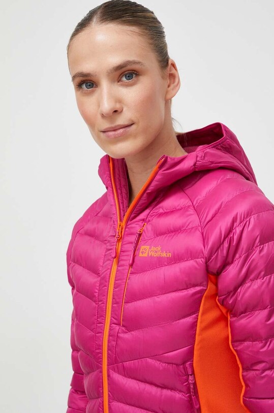 Αθλητικό μπουφάν Jack Wolfskin Routeburn Pro ροζ 1207192