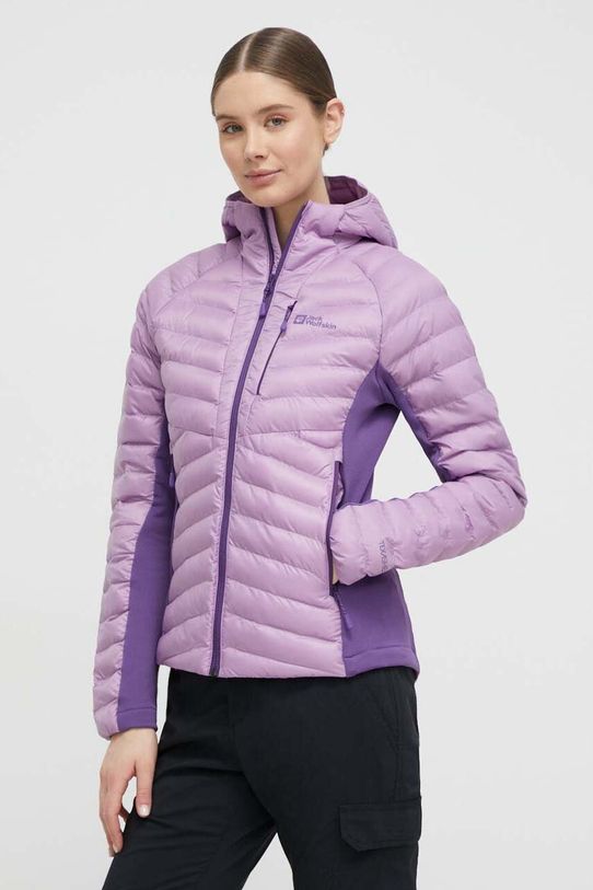 Sportska jakna Jack Wolfskin Routeburn Pro ljubičasta 1207192