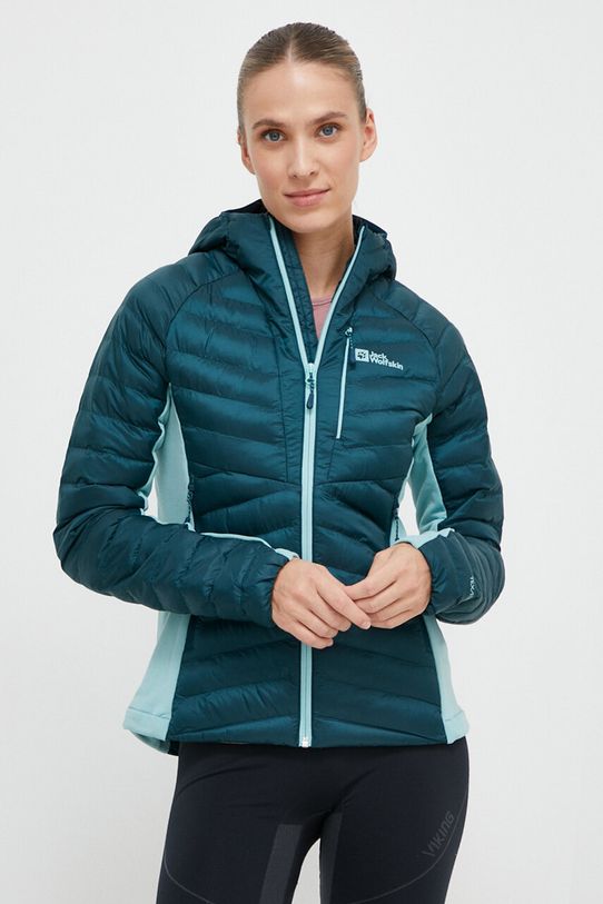Jack Wolfskin geacă sport Routeburn Pro cu captuseala verde 1207192