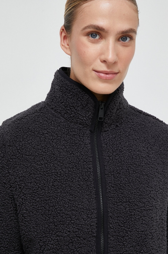 Αθλητική μπλούζα Jack Wolfskin 1708722 μαύρο