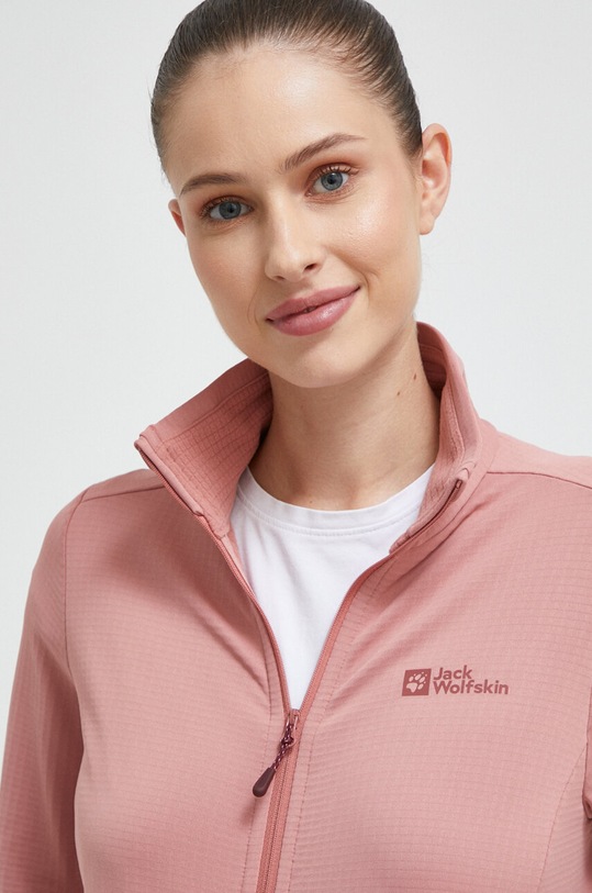 Αθλητική μπλούζα Jack Wolfskin Kolbenberg ροζ 1710353.2949