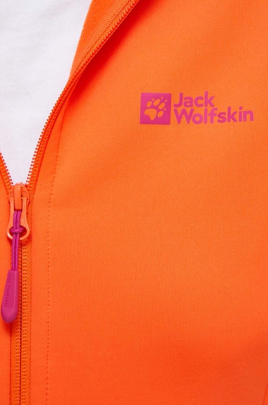 Jack Wolfskin hanorac Baiselberg 1710772 portocaliu