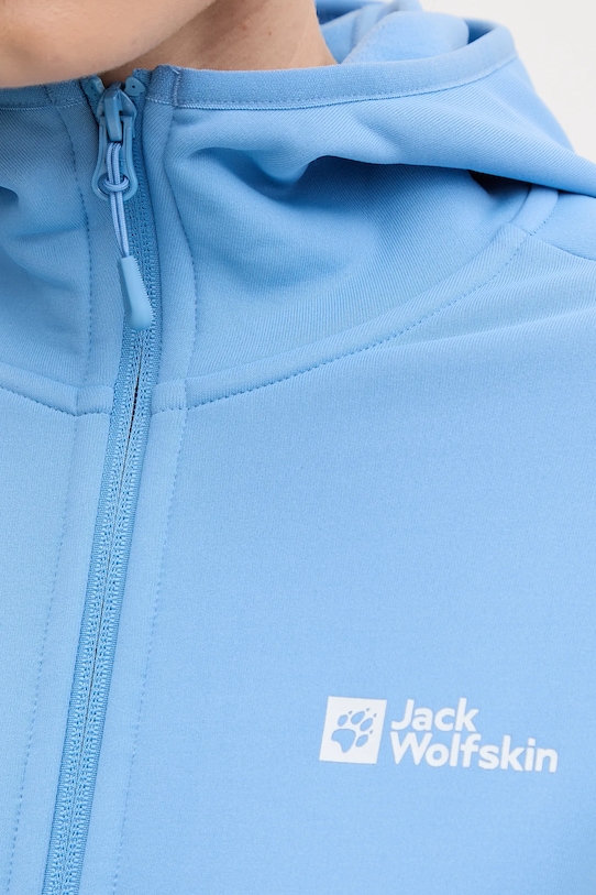Športová mikina Jack Wolfskin Baiselberg 1710772 modrá