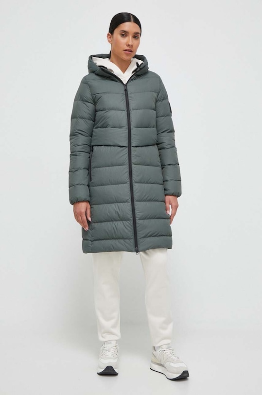 Jack Wolfskin kurtka puchowa Lenauplatz 1207471 zielony AW24