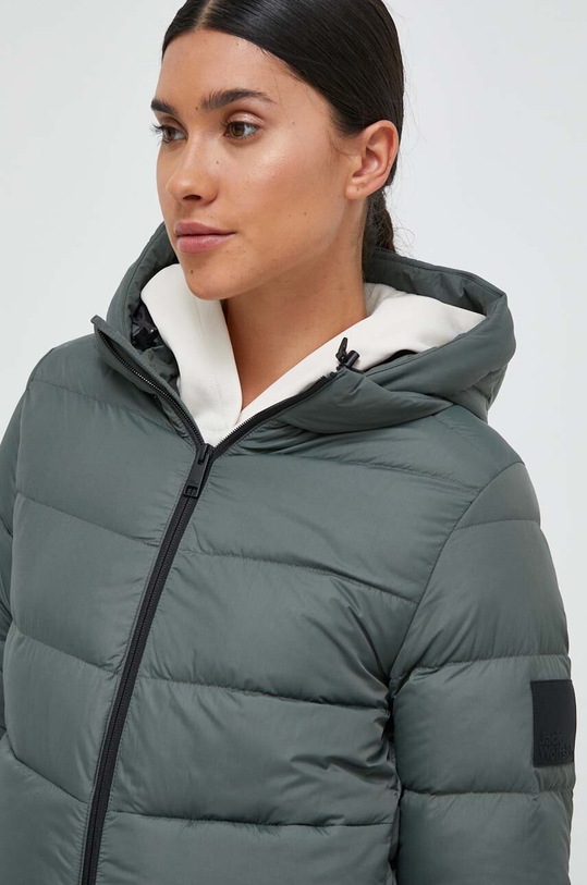 Jack Wolfskin kurtka puchowa Lenauplatz zielony 1207471