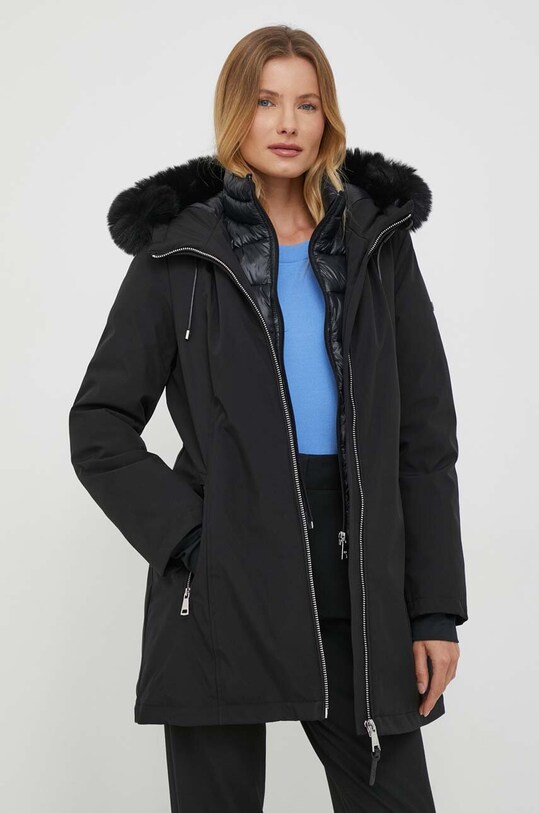 Dkny kurtka pozostałe czarny DL3MPN49