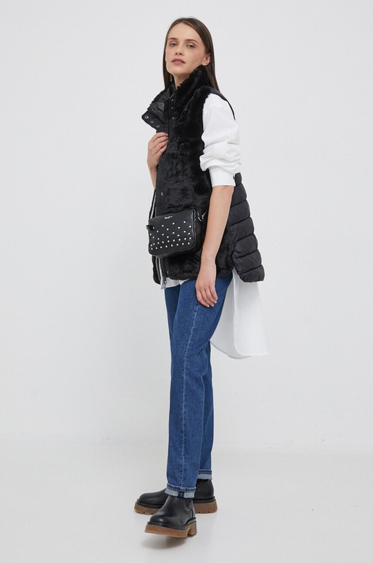 Dkny bezrękawnik P3MTTS14 czarny AW23