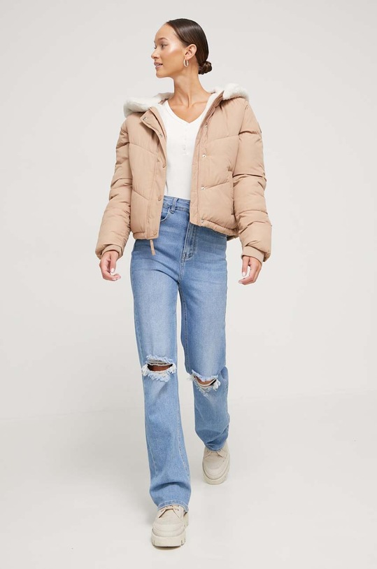 Jakna Hollister Co. KI344.3620.400 bež AW23