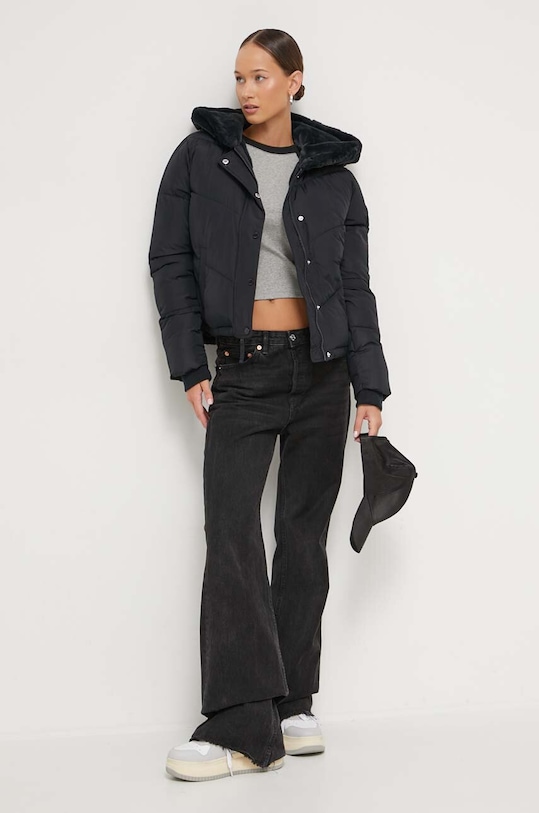 Jakna Hollister Co. KI344.3620.902 crna AW23