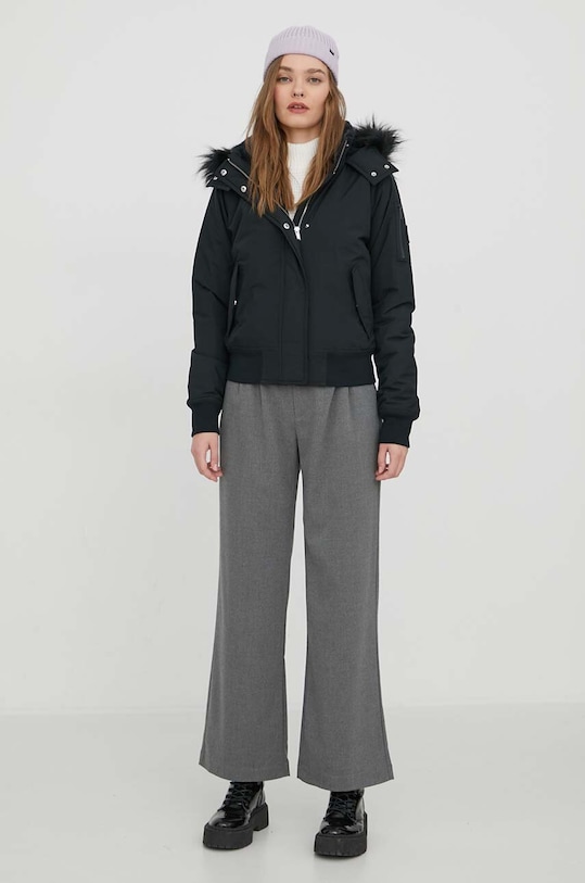 Hollister Co. kurtka KI344.3641.902 czarny AW23