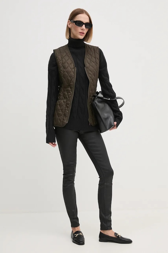 Brezrokavnik Barbour LLI0001 zelena AA00