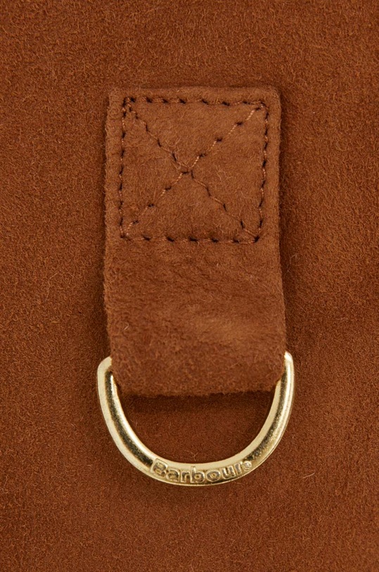 Barbour geaca din piele intoarsa bej LLT0083