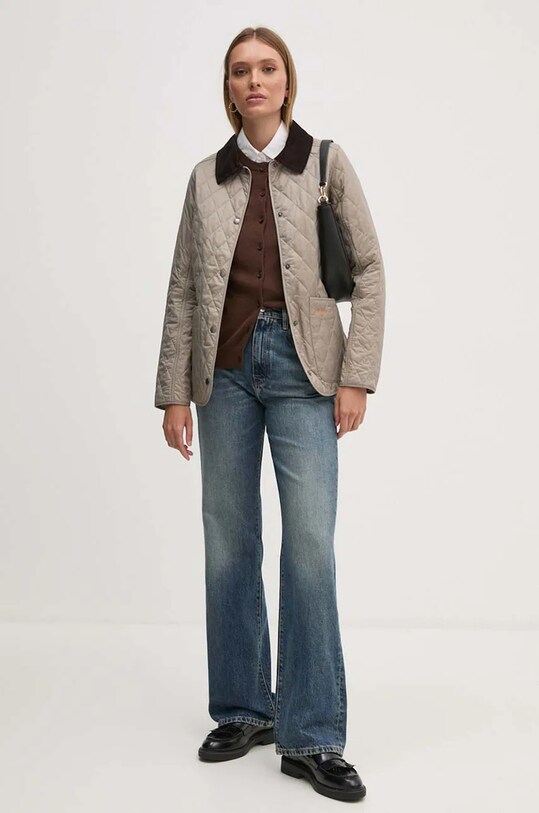 Bunda Barbour LQU0475 béžová AA00