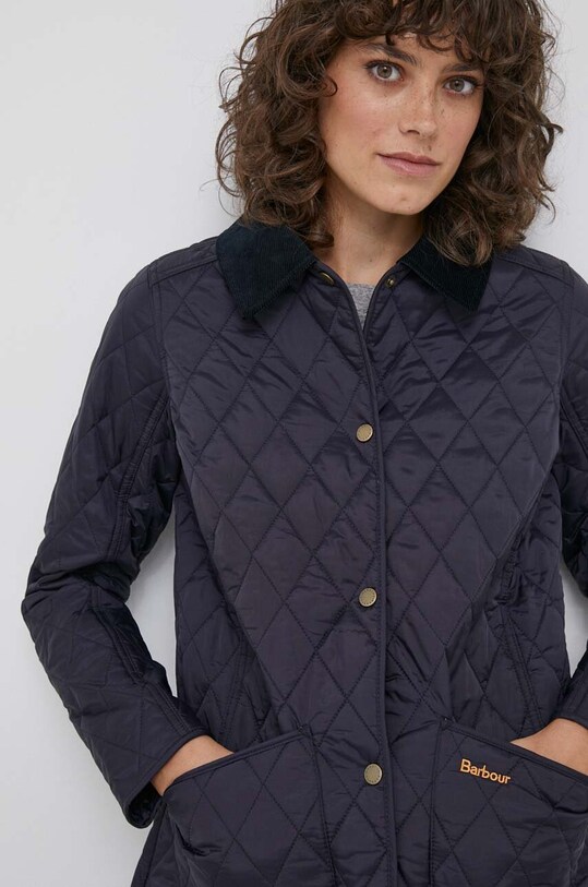 Barbour giacca blu navy LQU0475