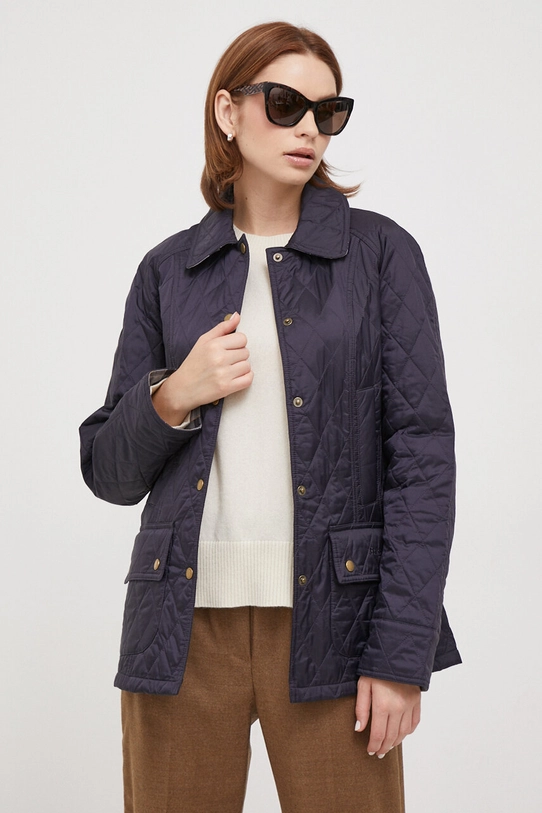 Barbour geaca cu captuseala bleumarin LQU0519