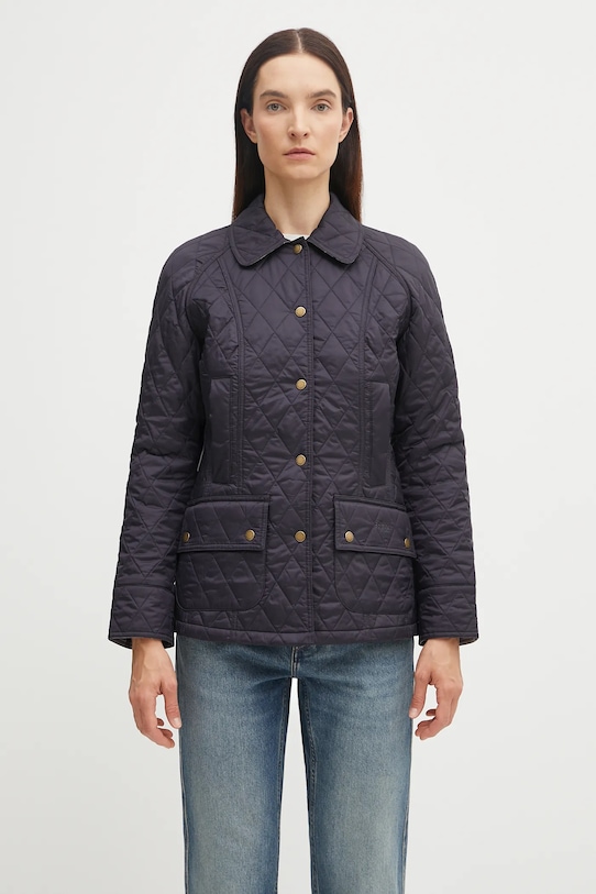Barbour giacca transitorio blu navy LQU0519