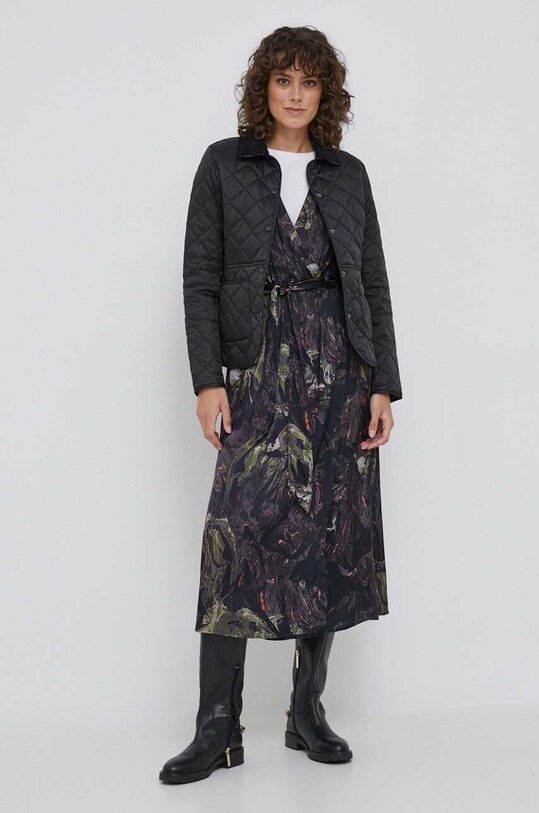 Barbour geaca LQU1012 negru SS25
