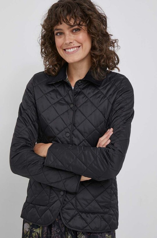 Jakna Barbour crna LQU1012