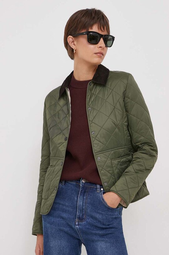 Barbour kurtka Deveron Polarquilt nieocieplane zielony LQU1064
