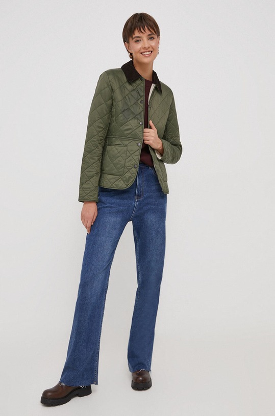 Barbour kurtka Deveron Polarquilt LQU1064 zielony AA00