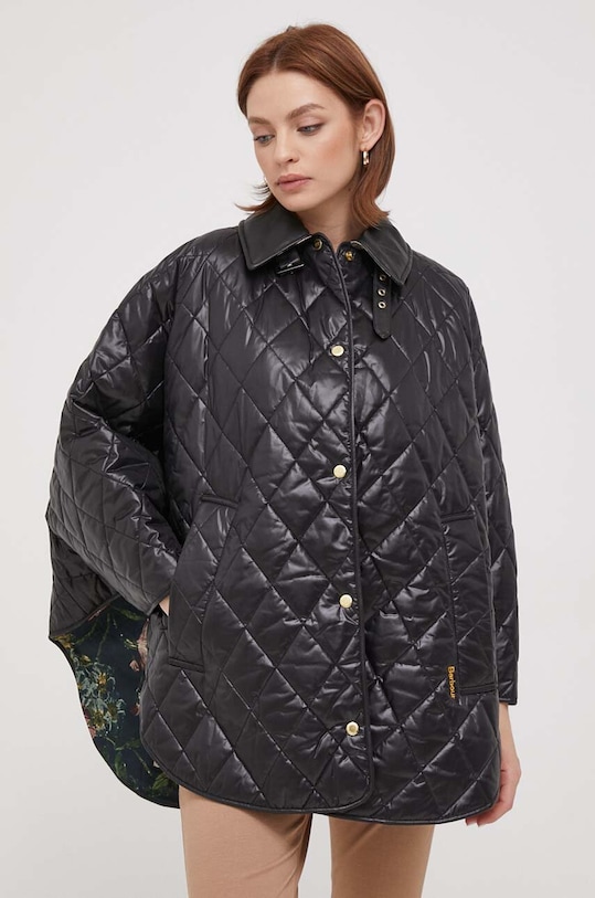 Barbour poncho Tolsford bez kaptura czarny LQU1682