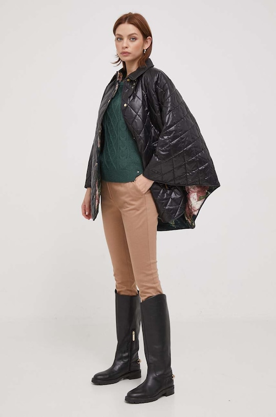 Barbour poncho Tolsford LQU1682 czarny AW23