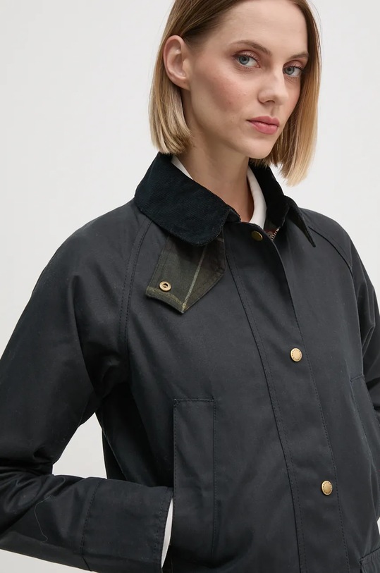 Barbour jacheta de bumbac bleumarin LWX0752