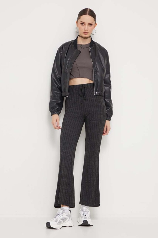 Bomber bunda Abercrombie & Fitch KI144.3151.900 černá AW23