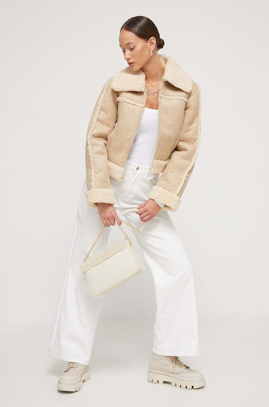 Jakna Abercrombie & Fitch KI144.3179.414 bež AW23