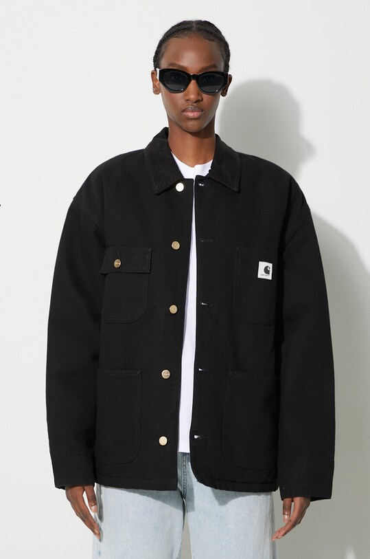 Джинсова куртка Carhartt WIP перехідна чорний I032235.00E02