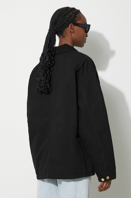 Одяг Джинсова куртка Carhartt WIP I032235.00E02 чорний