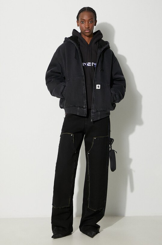 Carhartt WIP denim jacket I032240.8906 black AW24