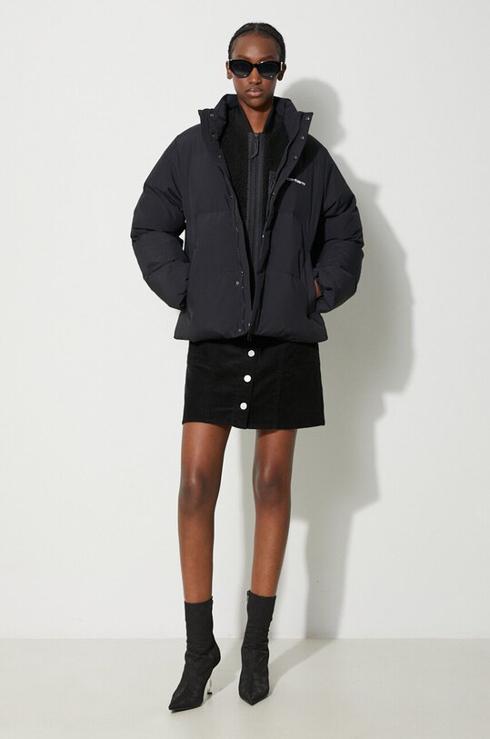 Carhartt WIP kurtka puchowa Yanie Jacket I030874.0D2XX czarny AW24
