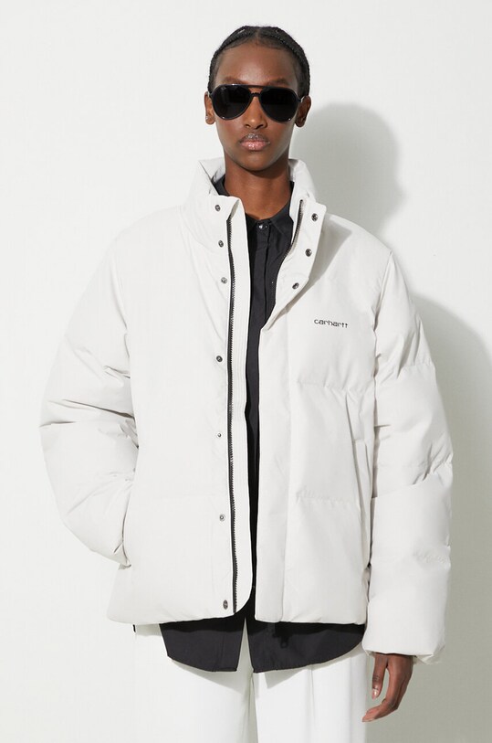 Carhartt WIP kurtka puchowa Yanie Jacket I030874.1T1XX beżowy
