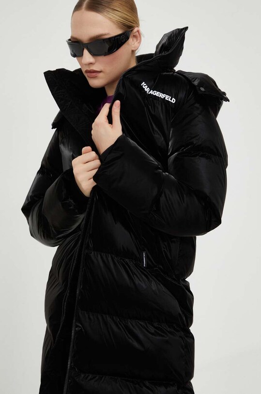 Μπουφάν Karl Lagerfeld 236W1516 μαύρο