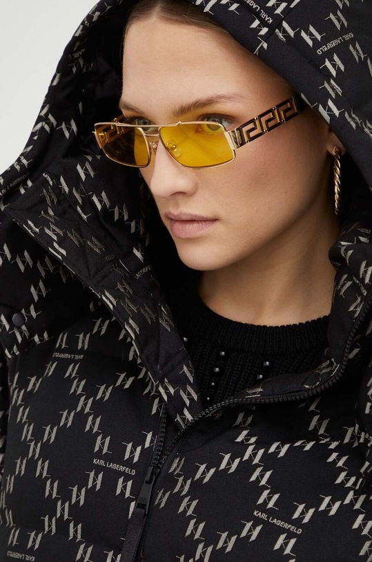 Пухова куртка Karl Lagerfeld чорний 236W1500